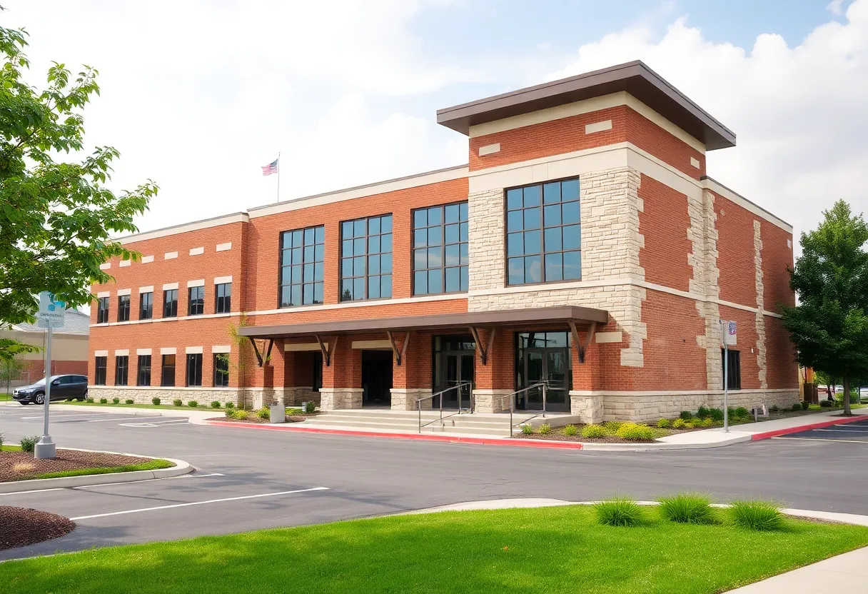 Rendering of the new Nicholasville Municipal Center