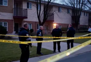 Police investigation at apartment complex in Nicholasville