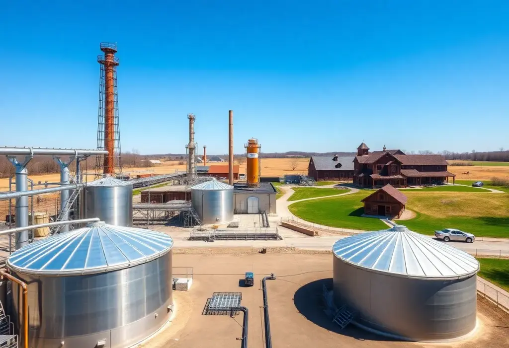 Exterior view of Potter Jane Distilling Co. distillery in Springfield, Kentucky.