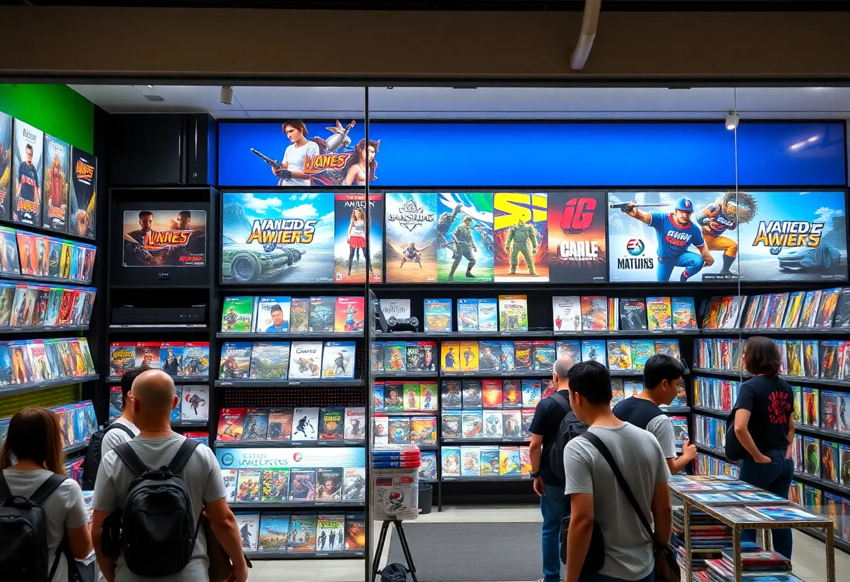 Storefront of QuickFlips Video Games in Lexington