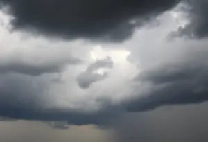 Dark storm clouds gathering in Kentucky skies