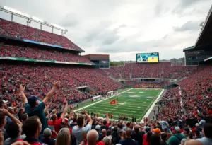 Crowd at Kroger Field during the Tennessee Volunteers vs Kentucky Wildcats game