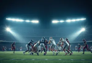 Texas Longhorns and Kentucky Wildcats in overtime competition