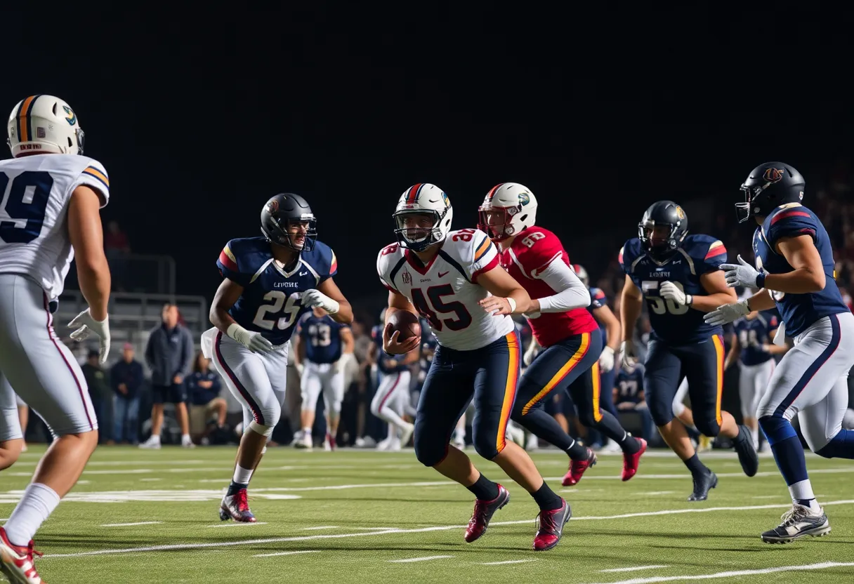 Overtime game action between Texas Longhorns and Kentucky Wildcats