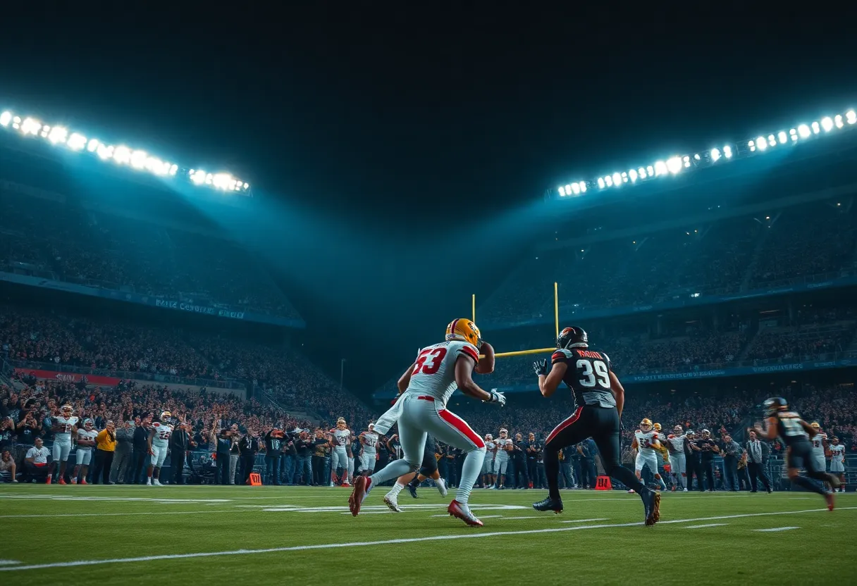 Texas Longhorns football game in overtime against Kentucky Wildcats