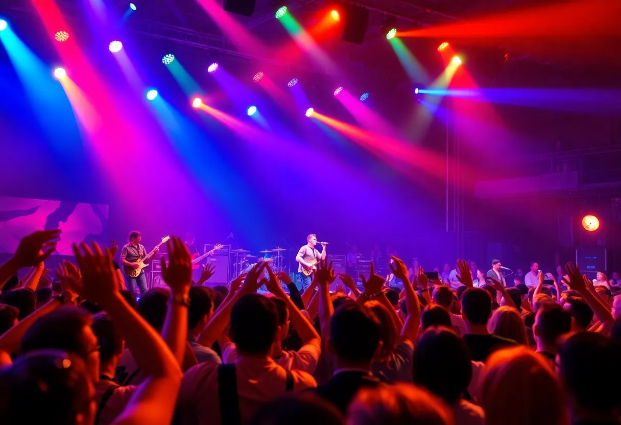 The Frights performing live at Zanzabar