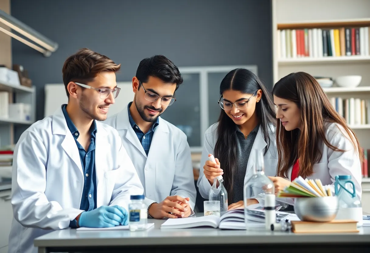 Students engaged in Alzheimer’s research at University of Kentucky
