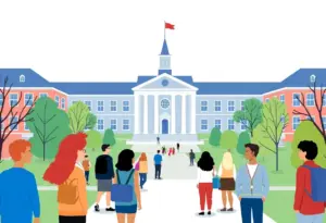 Diverse students at the University of Kentucky campus