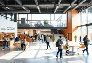 Exterior of the University of Louisville's Student Success & Research Building