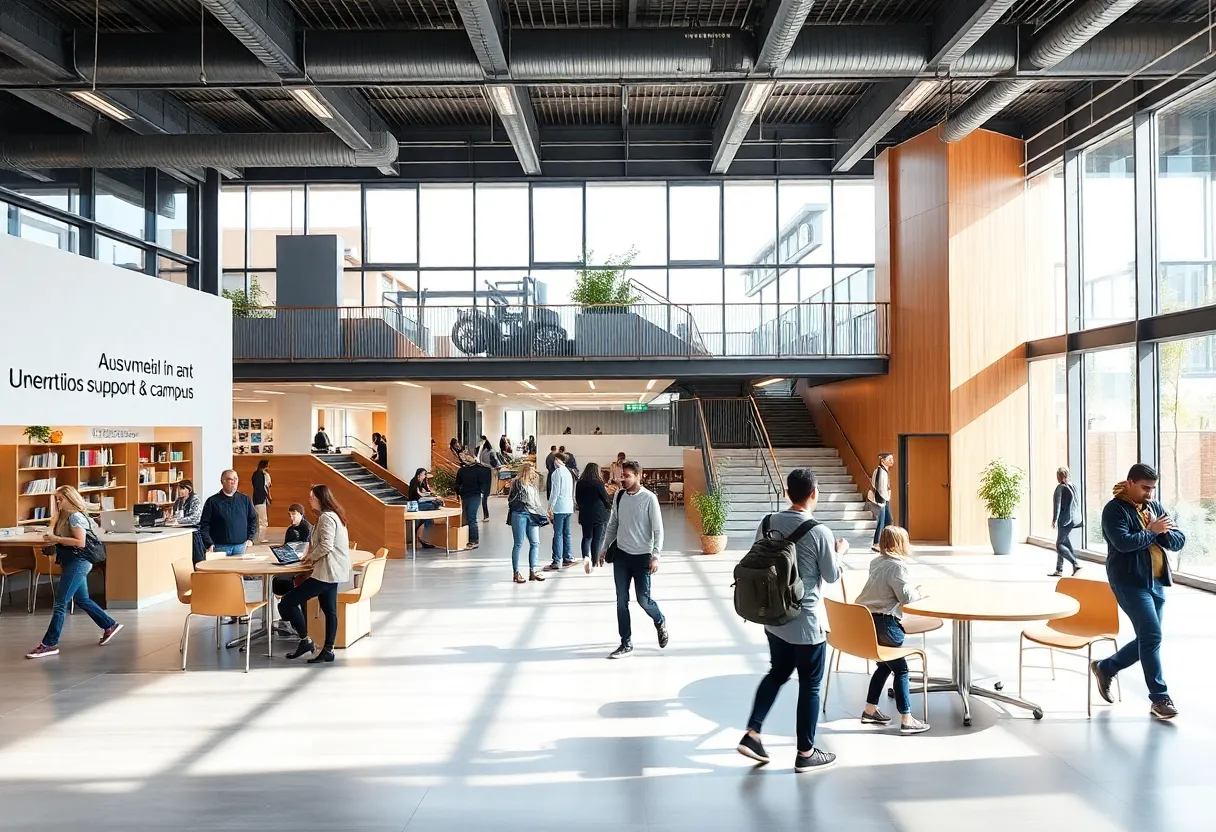 Exterior of the University of Louisville's Student Success & Research Building