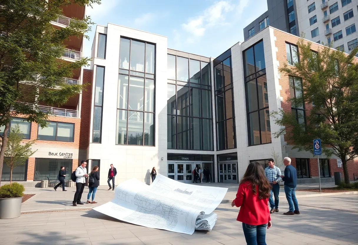 Rendering of new YMCA location in downtown Lexington