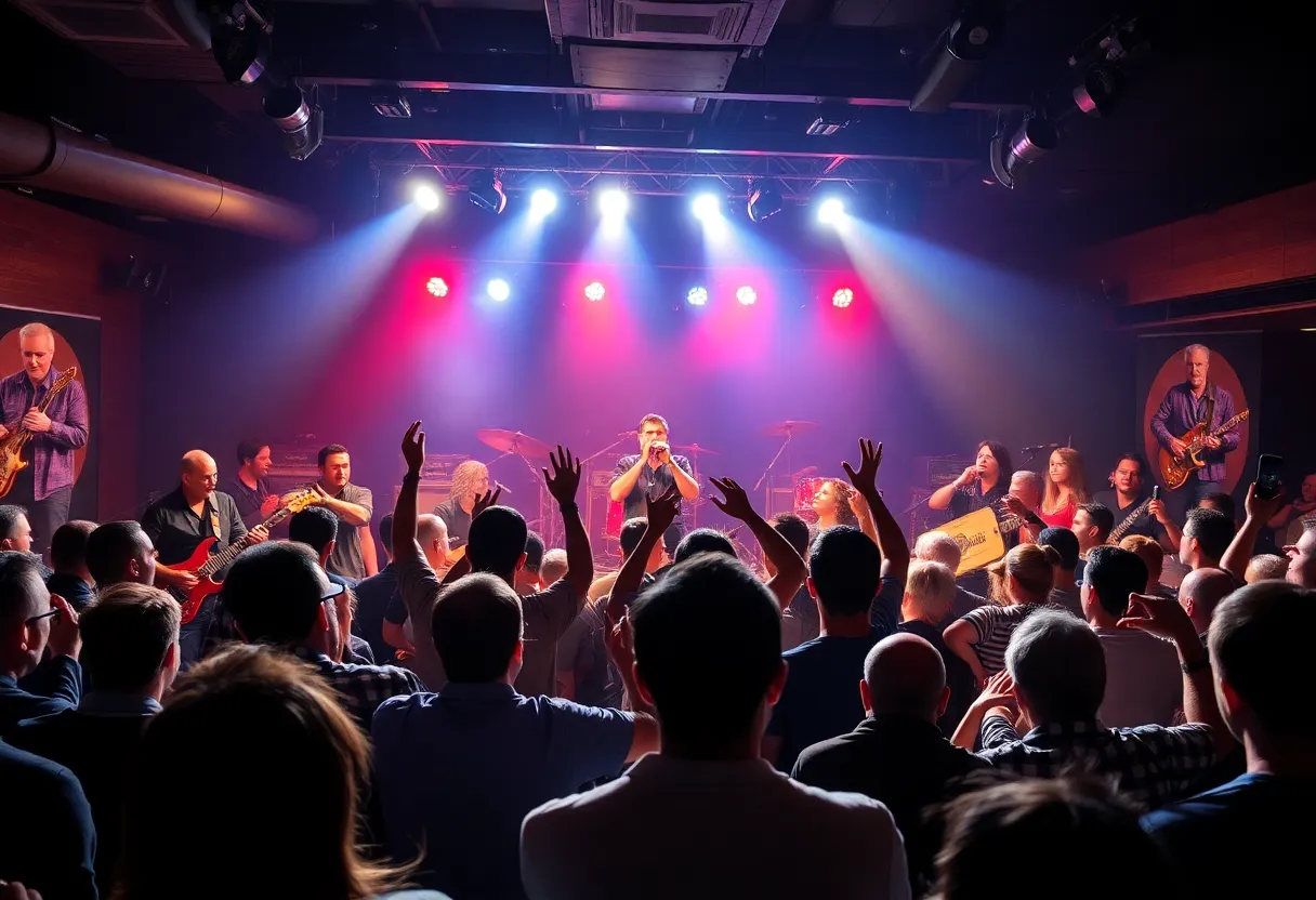 Back 2 Mac tribute band performing live at Headliners Music Hall