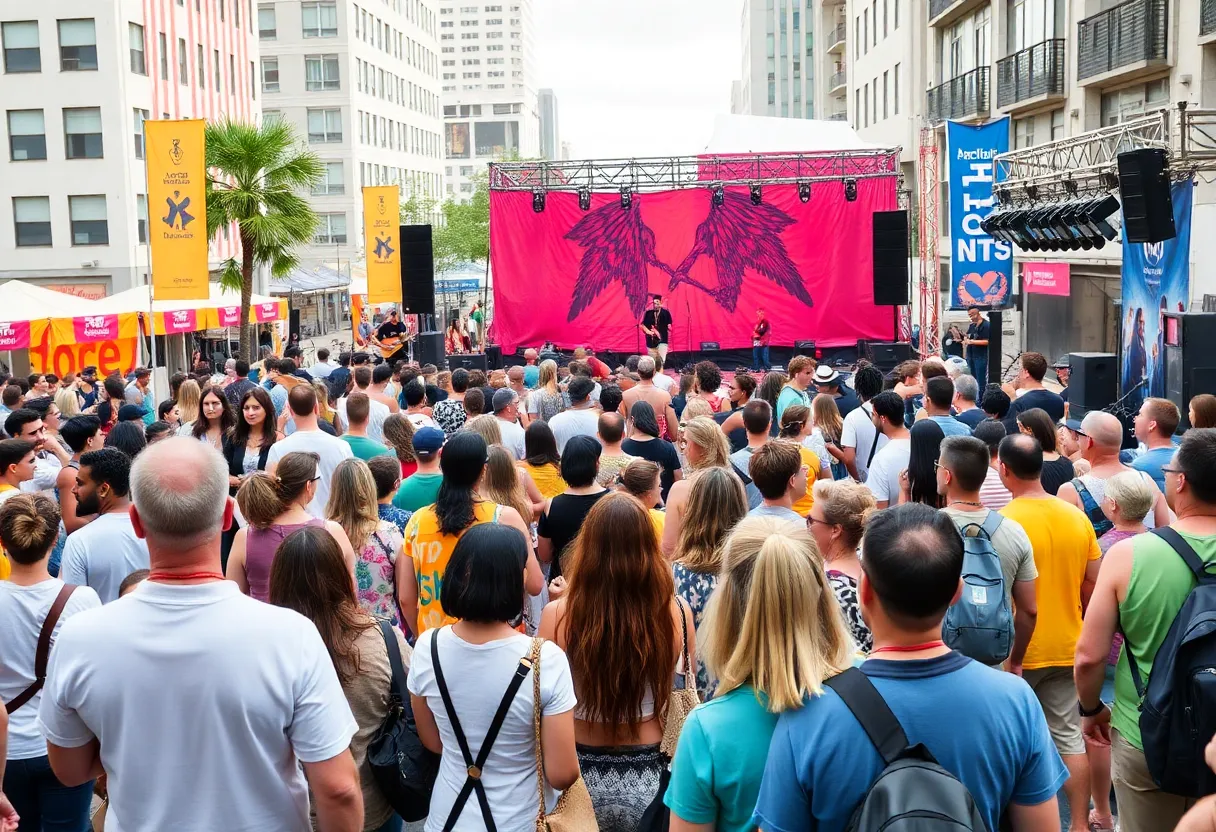 Participants celebrating at the Billboard Live Music Summit