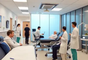 A modern orthopedic clinic focusing on patient care and innovation.