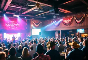 Crowd enjoying a live performance at Ole Red Gatlinburg