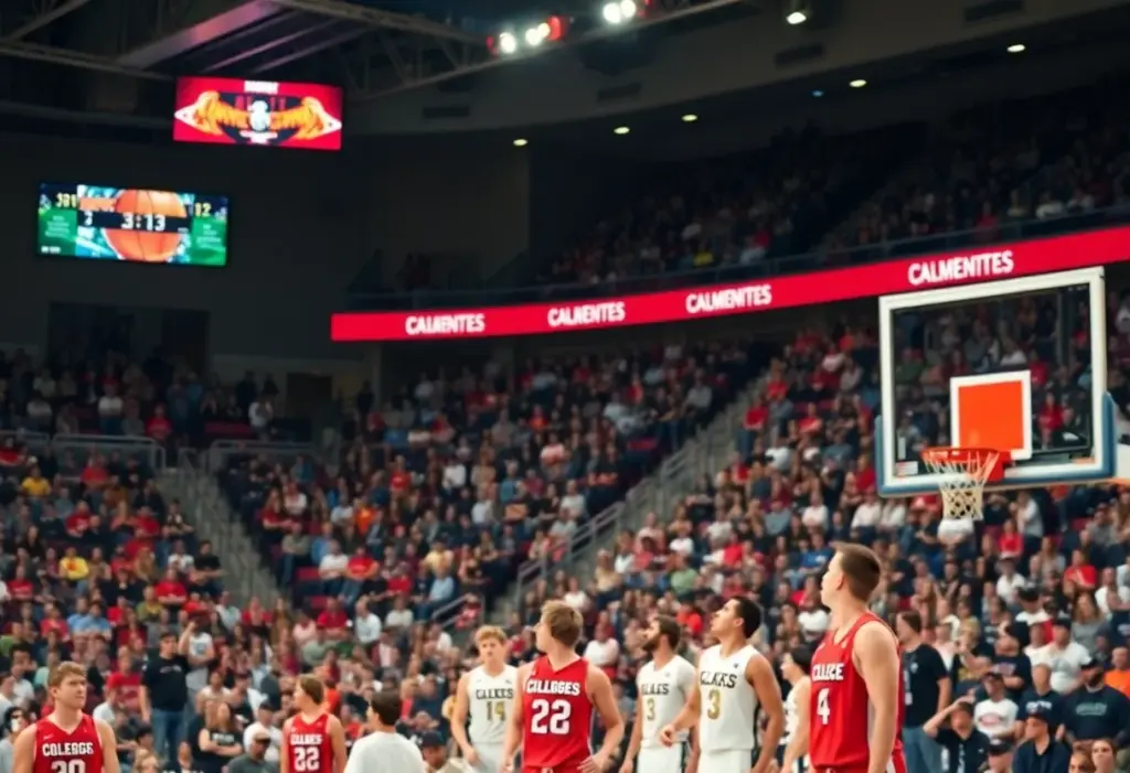 Florida Gators men's basketball team during a game against North Florida Ospreys
