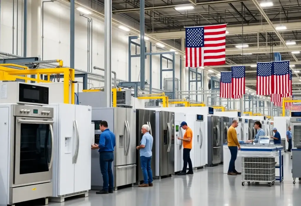 Manufacturing at GE Appliances in Louisville, Kentucky