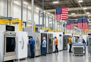 Manufacturing at GE Appliances in Louisville, Kentucky