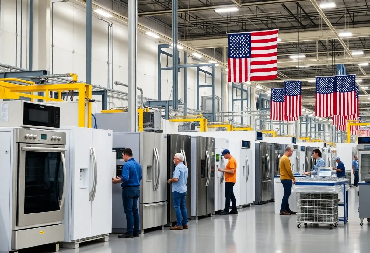 Manufacturing at GE Appliances in Louisville, Kentucky