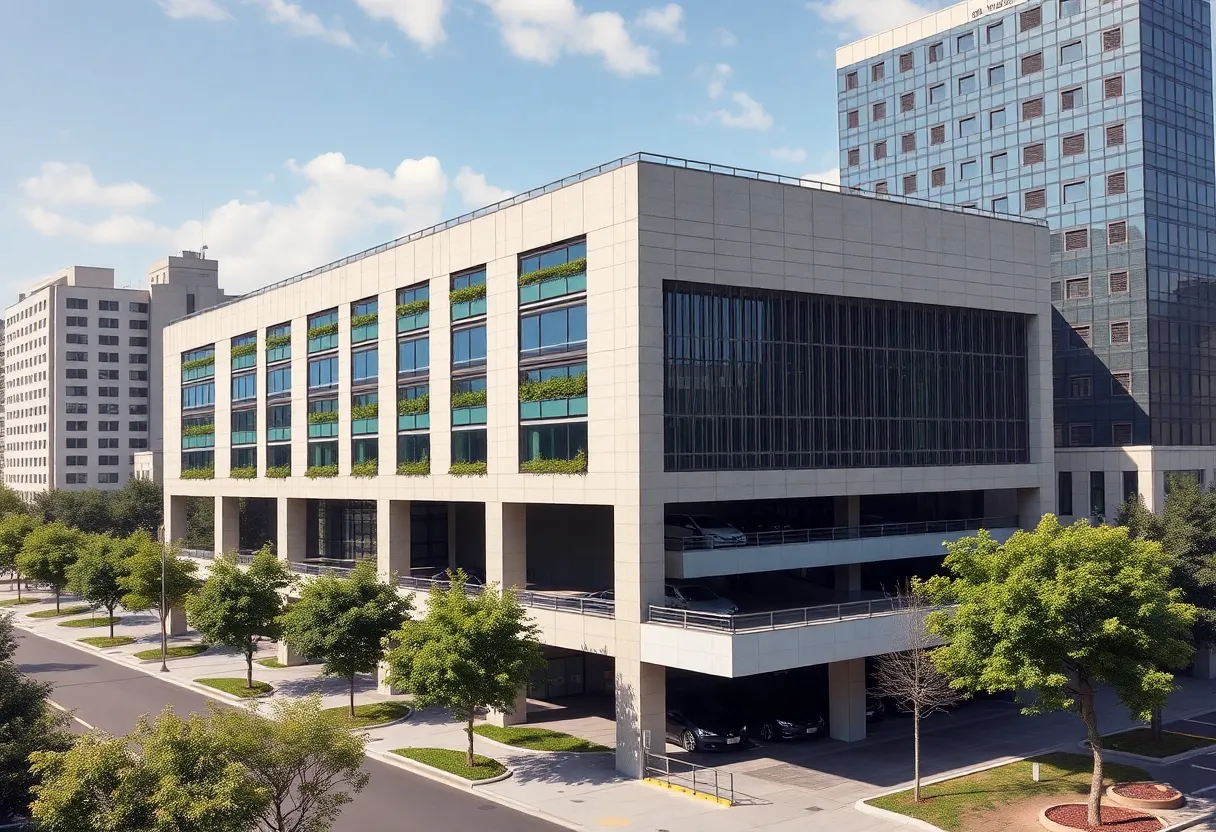 Rendering of the new Government Center in downtown Lexington.