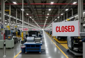 Closed Kentucky automotive manufacturing plant