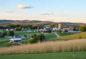 Scenic view of Kentucky representing educational growth