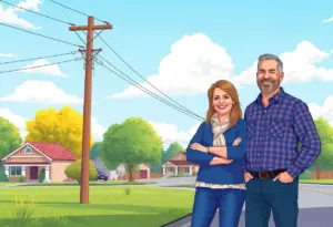 Business owners celebrating Kentucky Utilities' ranking.