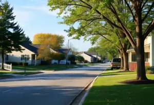 Lexington neighborhood representing community safety and cooperation