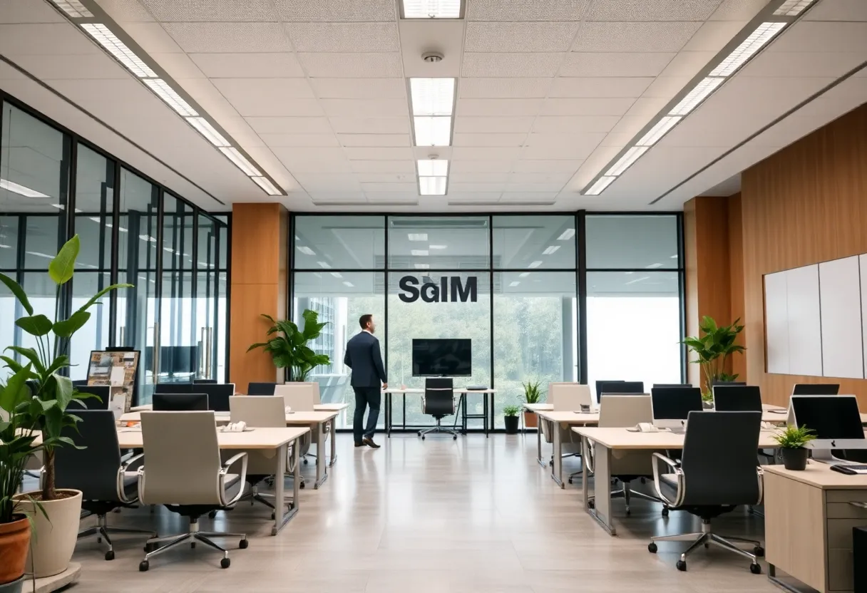 Symbolic representation of retirement and leadership in a corporate environment.