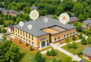 Construction site for Rise STEM Academy for Girls