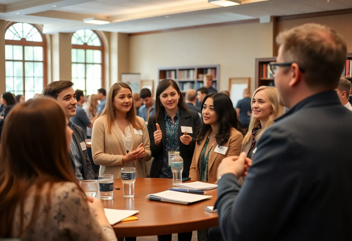 Networking event at Keeneland Library focused on thoroughbred industry careers