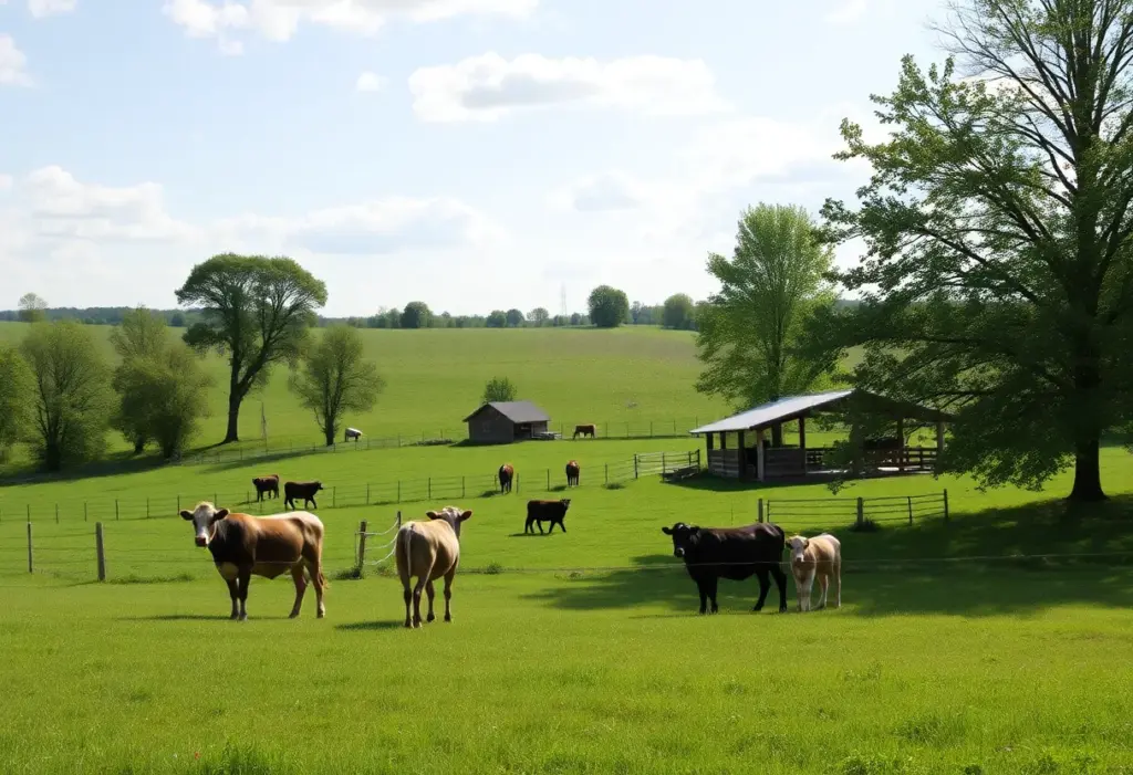 Kentucky farm representing new beginnings