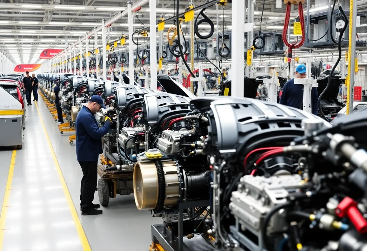 Toyota plant in Georgetown expanding production of hybrid engines