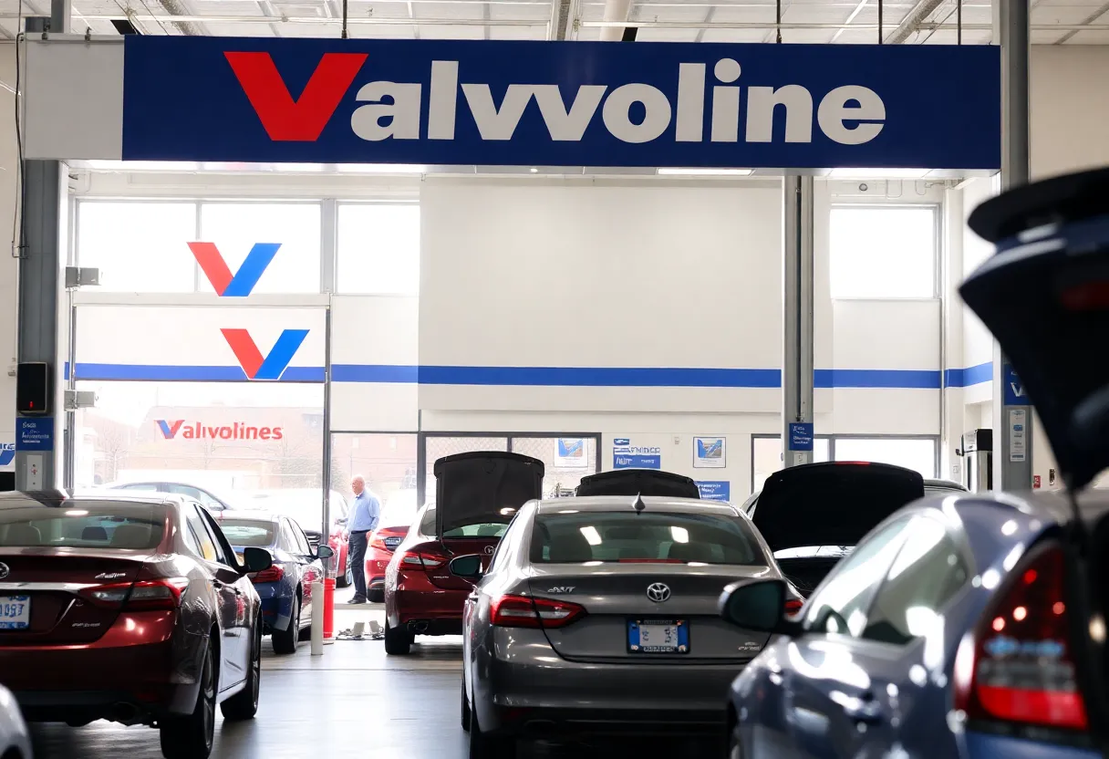 Valvoline automobile service center showcasing growth strategies in Lexington, KY.