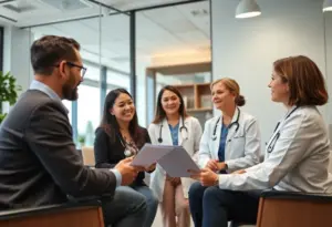 Whiteshore Funding team assisting healthcare providers