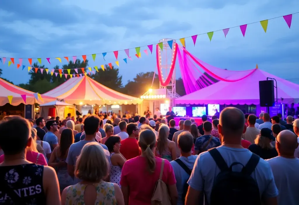 Crowd enjoying the 859 Fest 2026 music festival