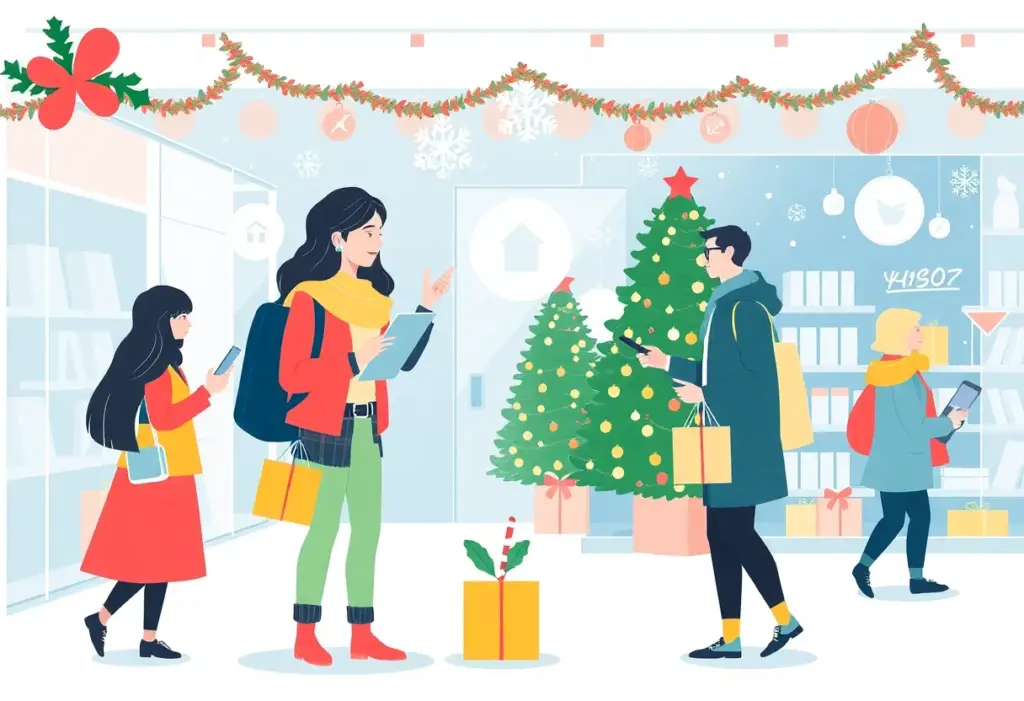 AI tools helping customers during their Christmas shopping experience
