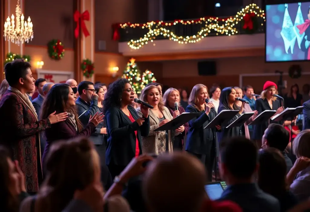 Vocalists performing at the Alltech Celebration of Song