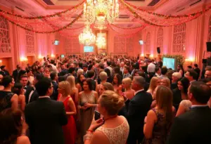 Crowd at Barnstable Brown Gala in Kentucky