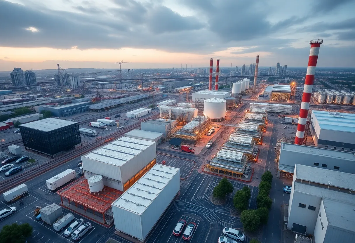 Battery manufacturing plants in Glendale, Kentucky, owned by Ford.