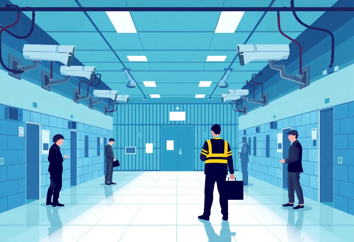 Jessamine County Detention Center with security features