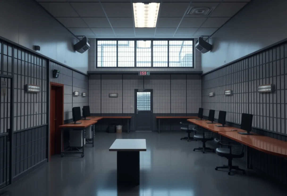 Image of Jessamine County Detention Center showcasing its security features