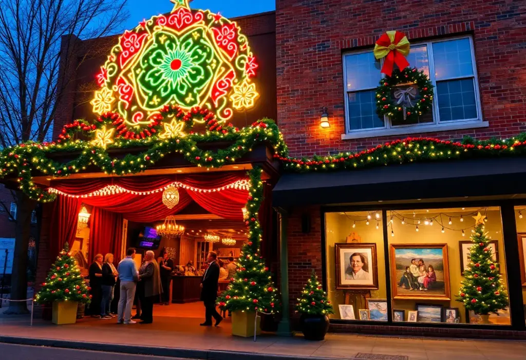 Holiday events showcasing lights, theatre, and photography in Lexington KY