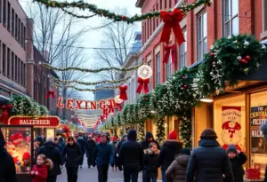 Families enjoying festive celebrations in Lexington, KY
