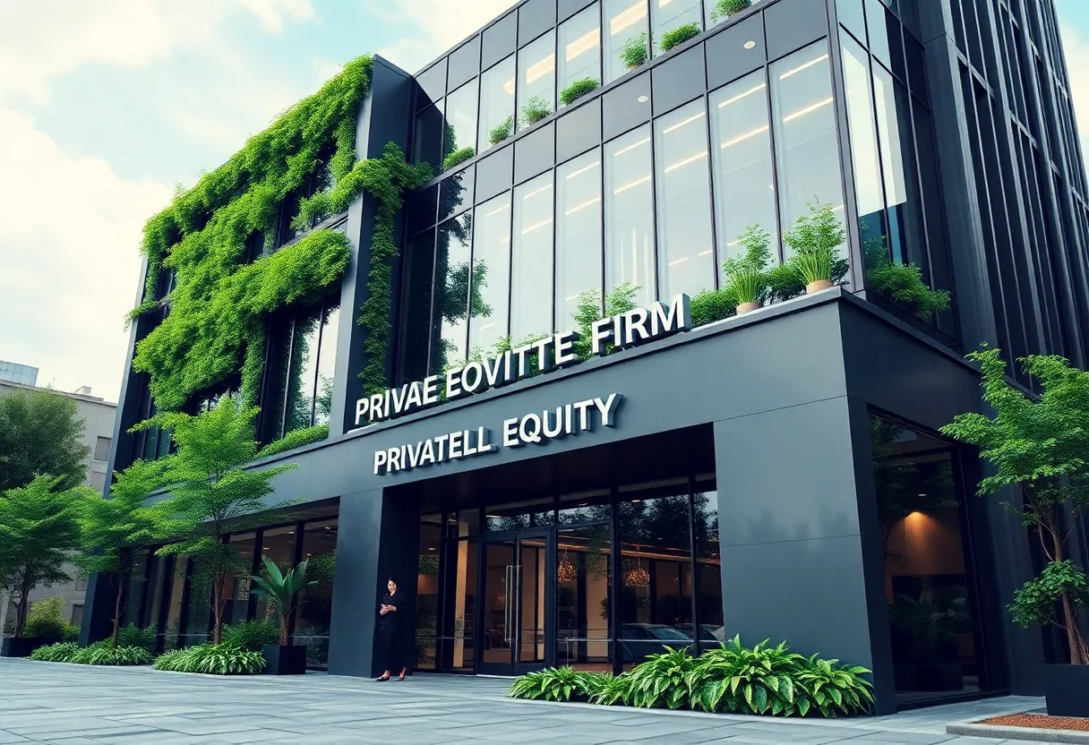 MiddleGround Capital office building showing commitment to sustainability