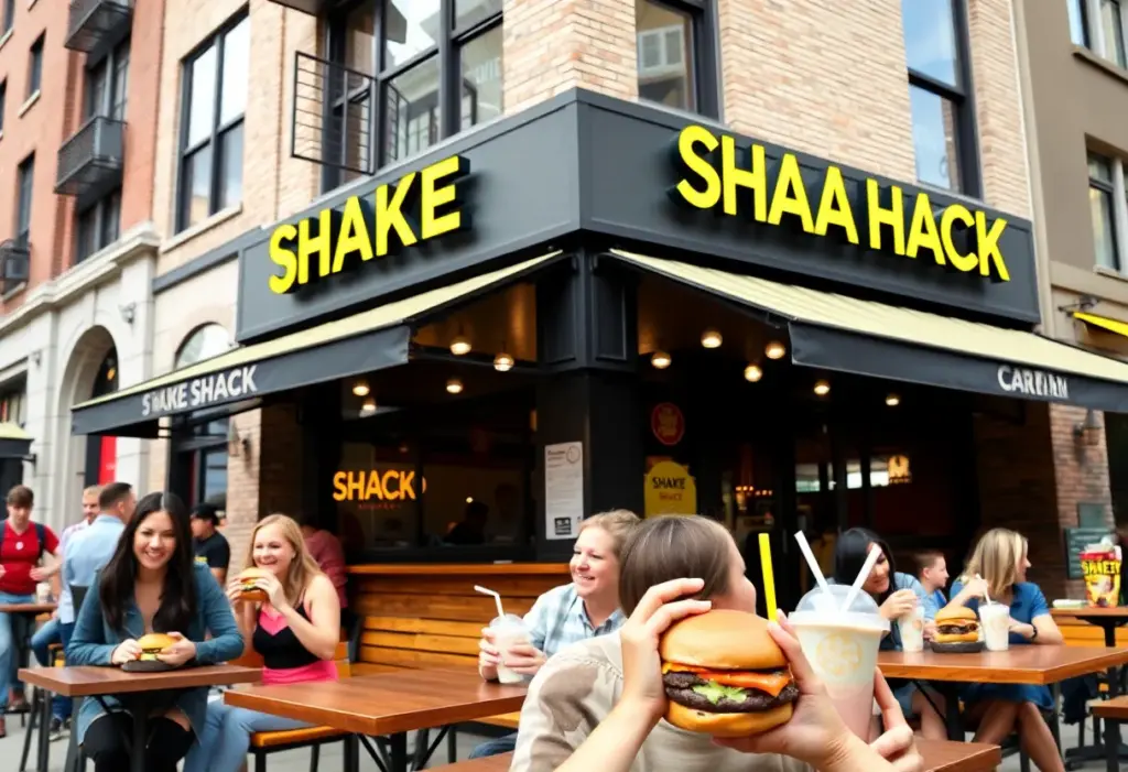 Shake Shack restaurant in Jeffersonville, Indiana