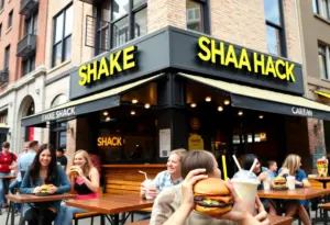 Shake Shack restaurant in Jeffersonville, Indiana