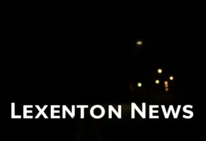 Dark street scene in Lexington, Kentucky, depicting a sense of fear