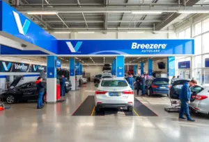 Valvoline automotive service center after acquiring Breeze Autocare