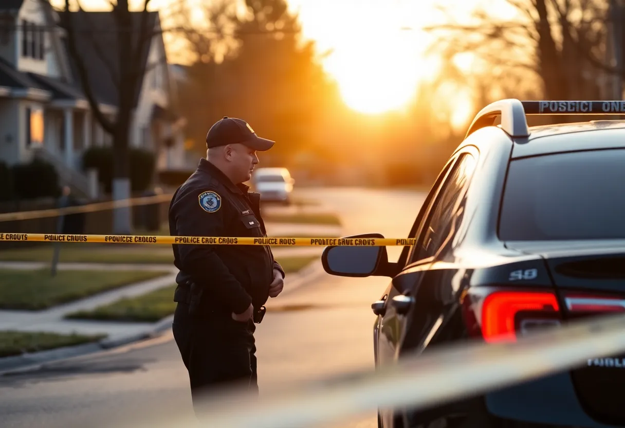 Police investigation of vehicle break-ins in Stanton, KY.
